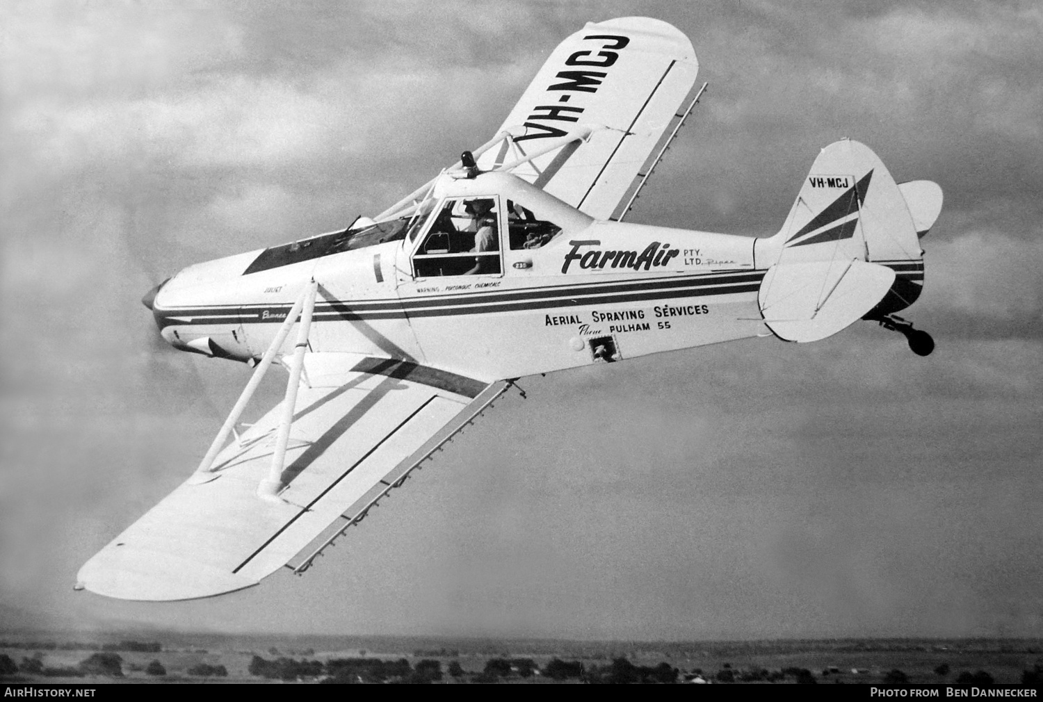 Aircraft Photo of VH-MCJ | Piper PA-25-235 Pawnee C | Farm Air | AirHistory.net #195583