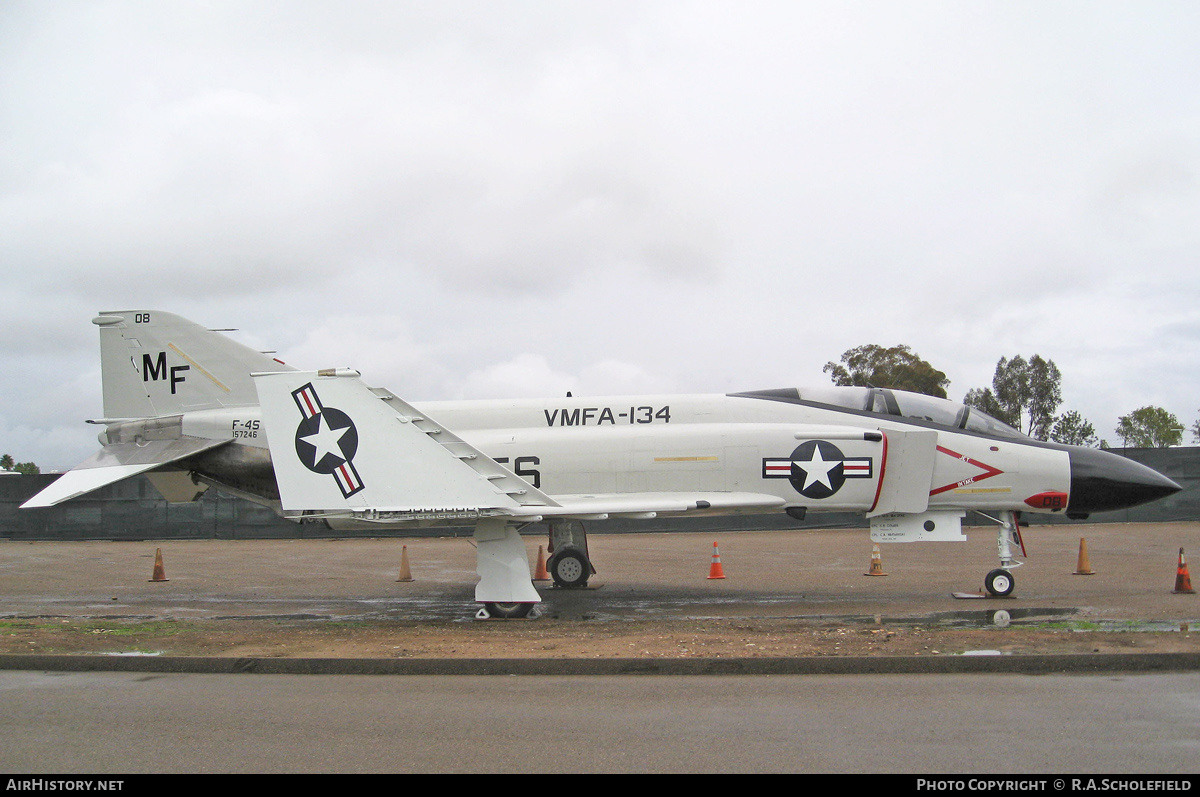 Aircraft Photo of 157246 | McDonnell Douglas F-4S Phantom II | USA - Marines | AirHistory.net #195588