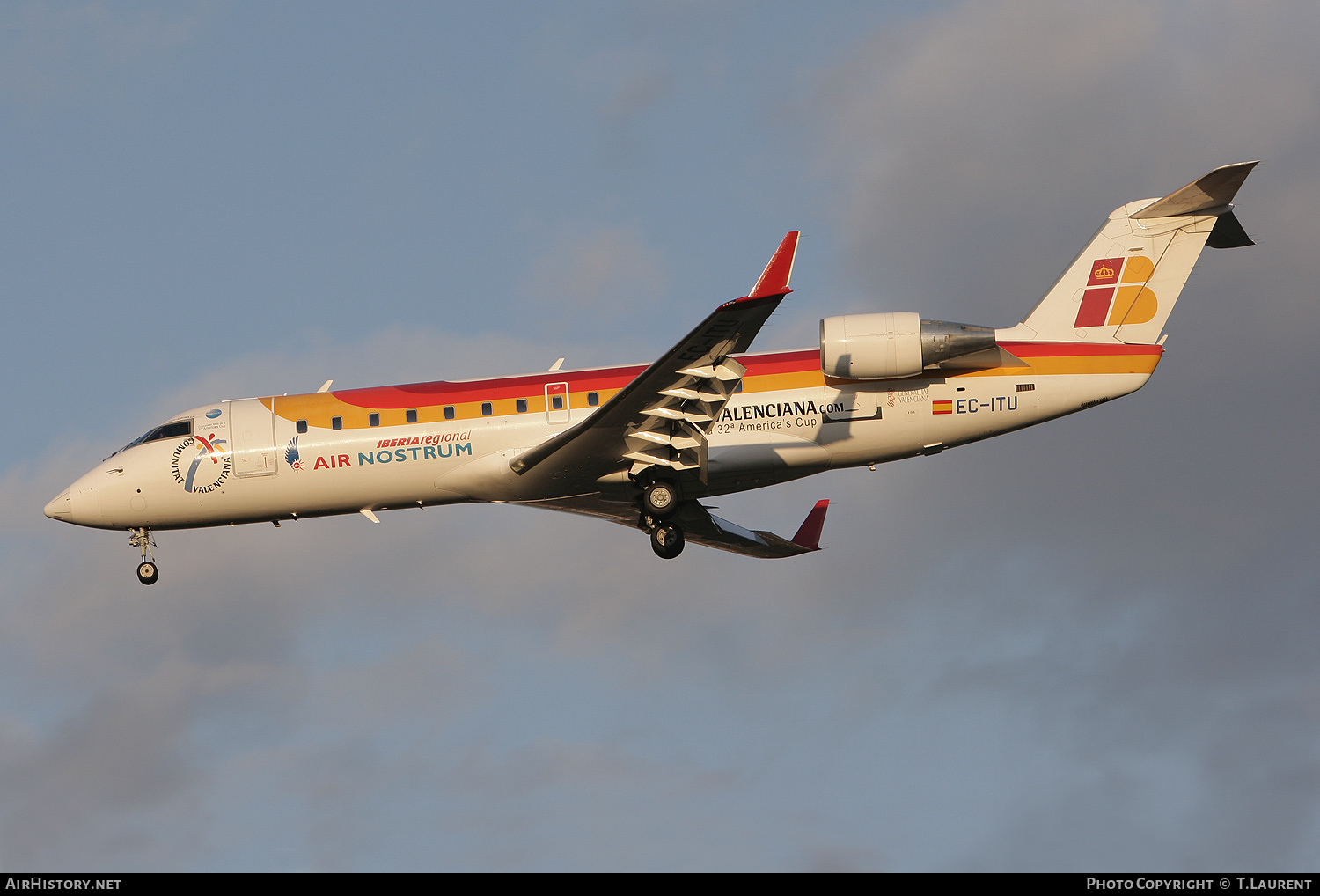 Aircraft Photo of EC-ITU | Bombardier CRJ-200ER (CL-600-2B19) | Iberia Regional | AirHistory.net #195619