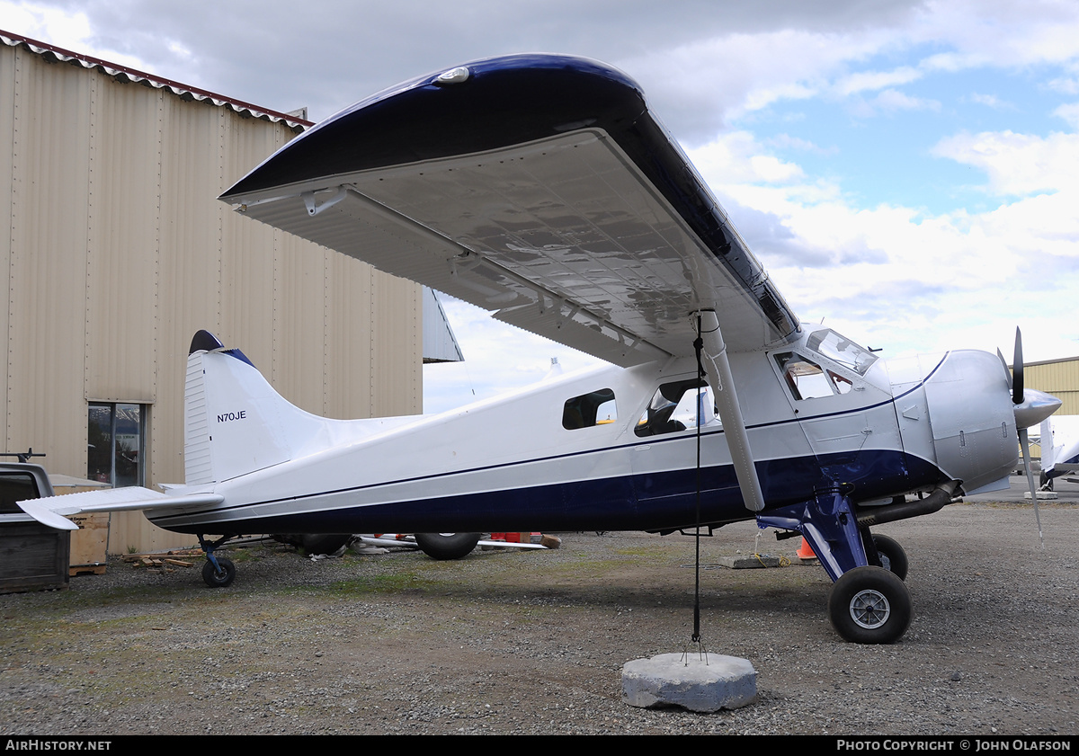 Aircraft Photo of N70JE | De Havilland Canada DHC-2 Beaver Mk1 | AirHistory.net #195631