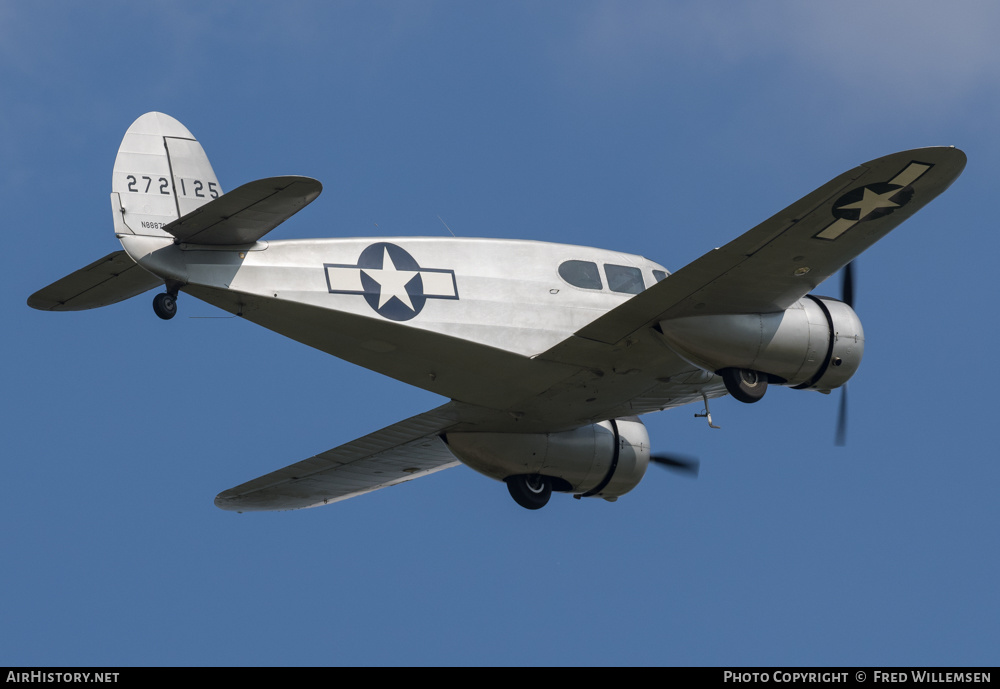 Aircraft Photo of N88878 / 272125 | Cessna UC-78C Bobcat (T-50) | USA - Air Force | AirHistory.net #195635