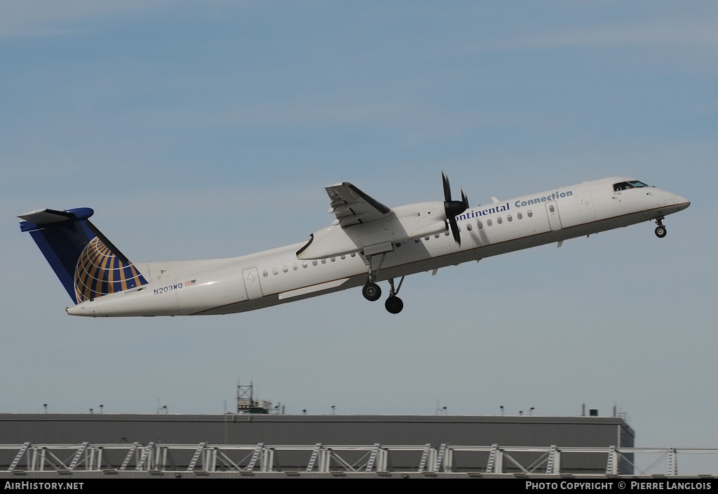Aircraft Photo of N203WQ | Bombardier DHC-8-402 Dash 8 | Continental Connection | AirHistory.net #195643