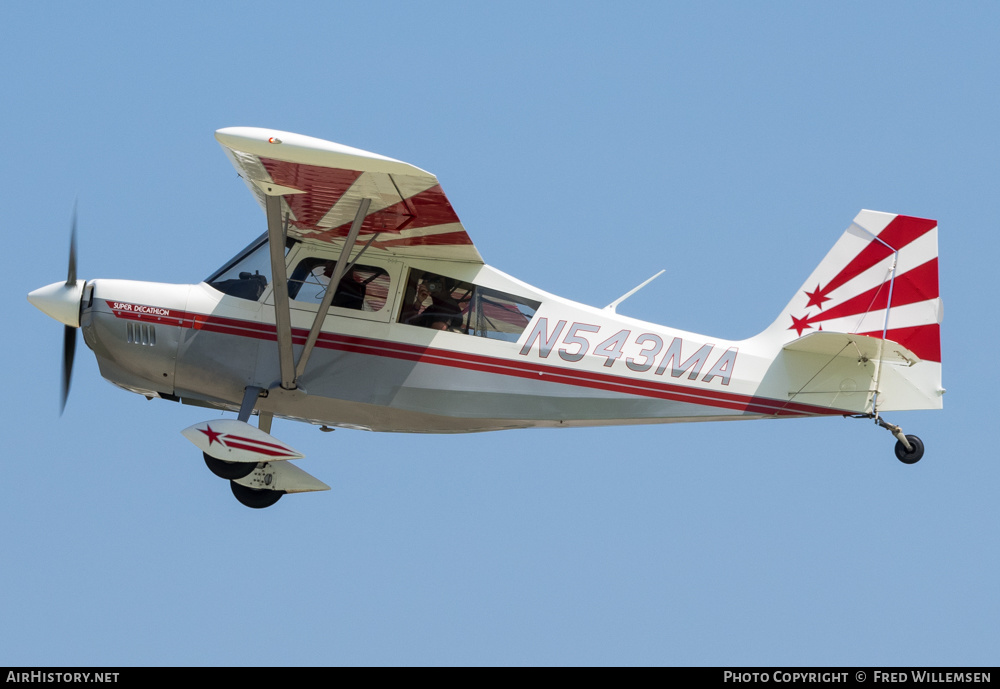 Aircraft Photo of N543MA | American Champion 8KCAB-180 Super Decathlon | AirHistory.net #195650