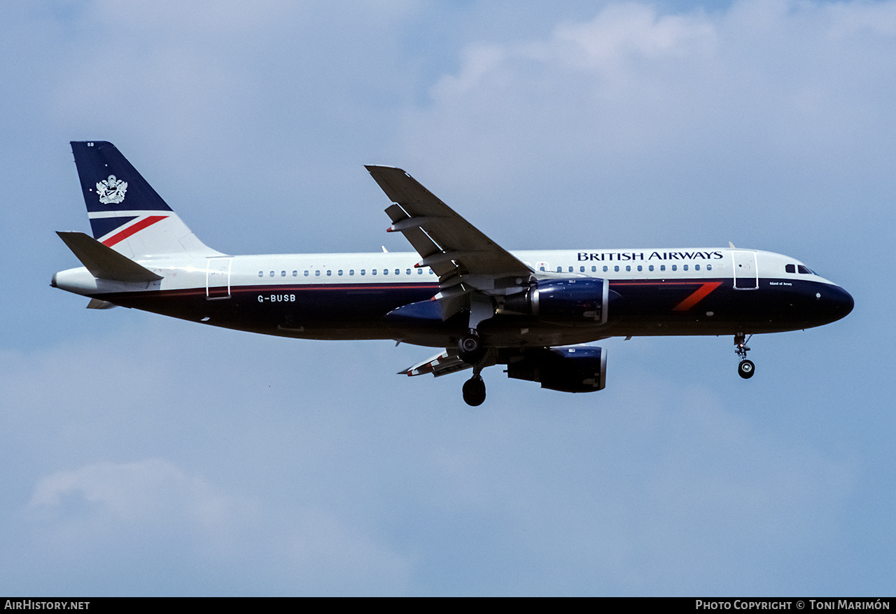 Aircraft Photo of G-BUSB | Airbus A320-111 | British Airways | AirHistory.net #195669