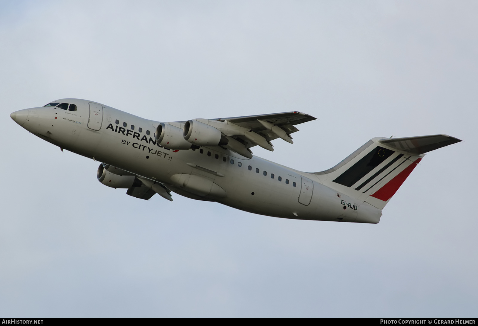 Aircraft Photo of EI-RJD | British Aerospace Avro 146-RJ85 | CityJet | AirHistory.net #195671