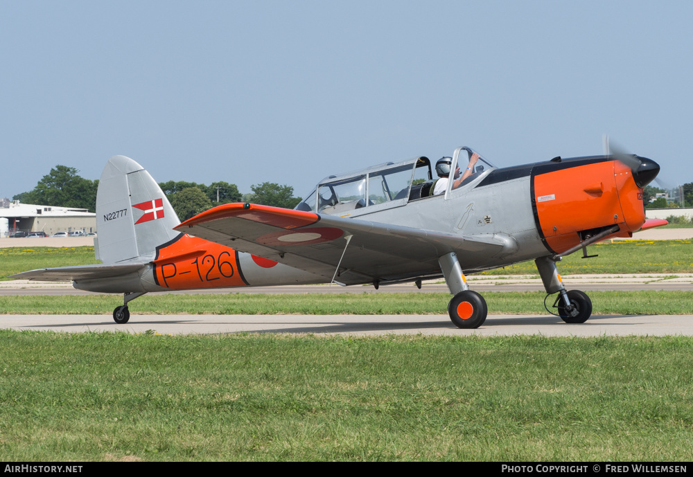 Aircraft Photo of N22777 | De Havilland Canada DHC-1 Chipmunk Mk20 | Denmark - Air Force | AirHistory.net #195679