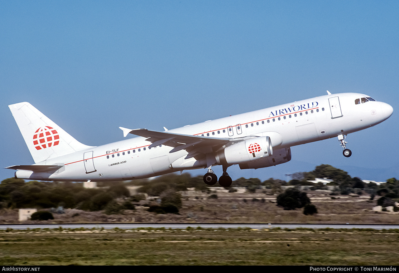 Aircraft Photo of EI-TLF | Airbus A320-231 | AirWorld | AirHistory.net #195684