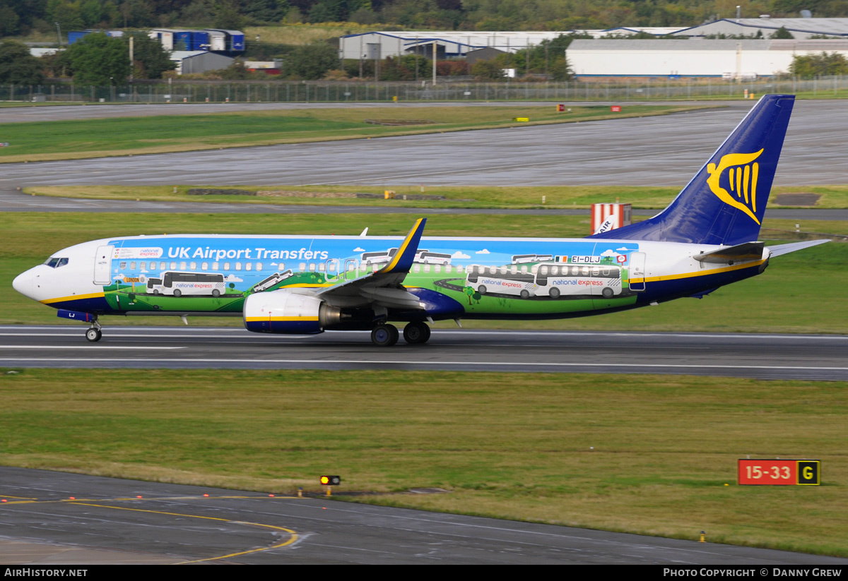 Aircraft Photo of EI-DLJ | Boeing 737-8AS | Ryanair | AirHistory.net #195685