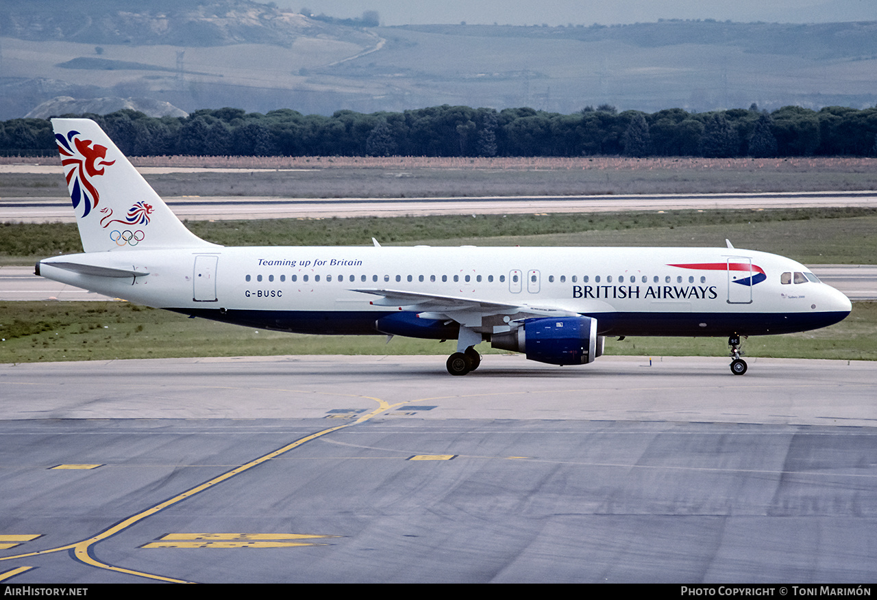 Aircraft Photo of G-BUSC | Airbus A320-111 | British Airways | AirHistory.net #195686