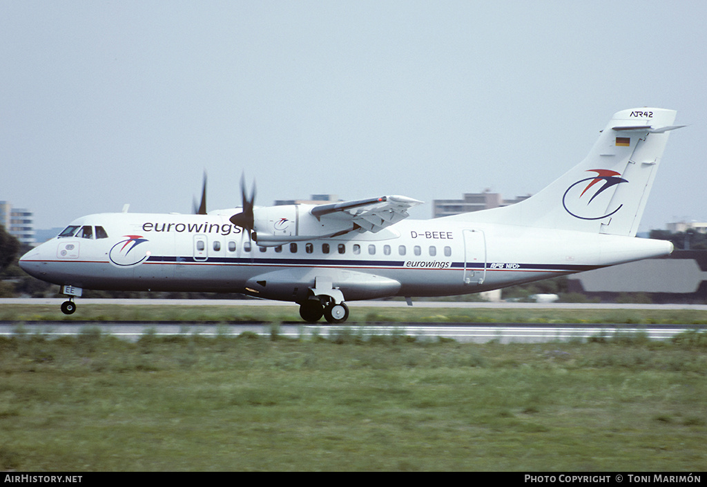 Aircraft Photo of D-BEEE | ATR ATR-42-320F | Eurowings | AirHistory.net #195690