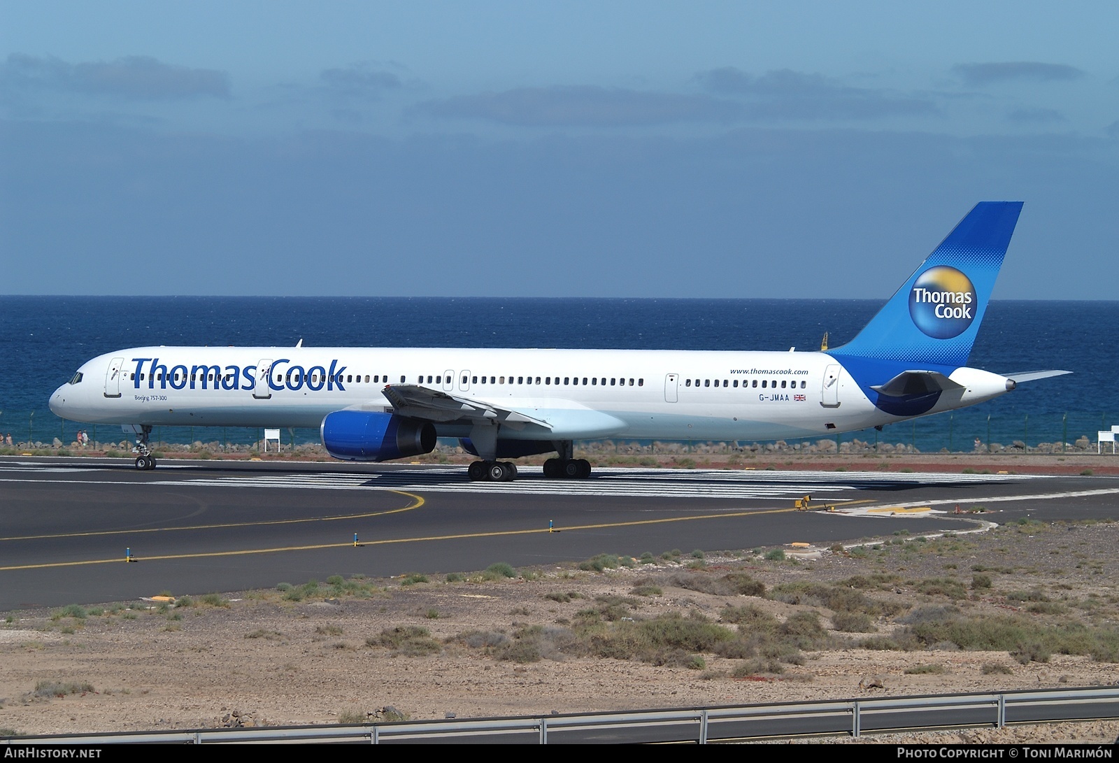 Aircraft Photo of G-JMAA | Boeing 757-3CQ | Thomas Cook Airlines | AirHistory.net #195694