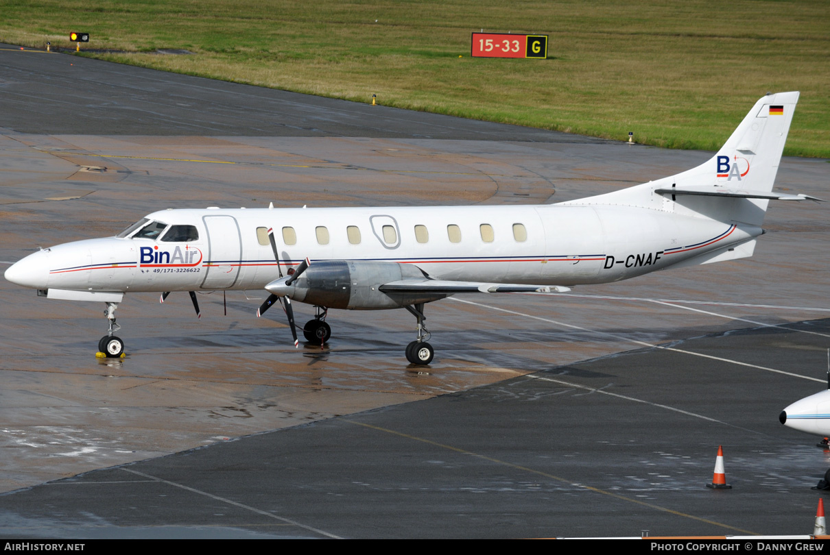 Aircraft Photo of D-CNAF | Fairchild SA-227AC Metro III | BinAir Aero Service | AirHistory.net #195705