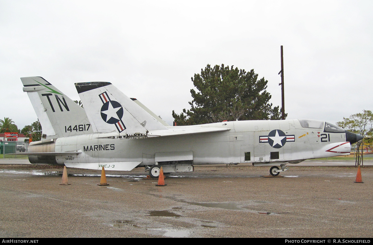 Aircraft Photo of 144617 | Vought RF-8G Crusader | USA - Marines | AirHistory.net #195734