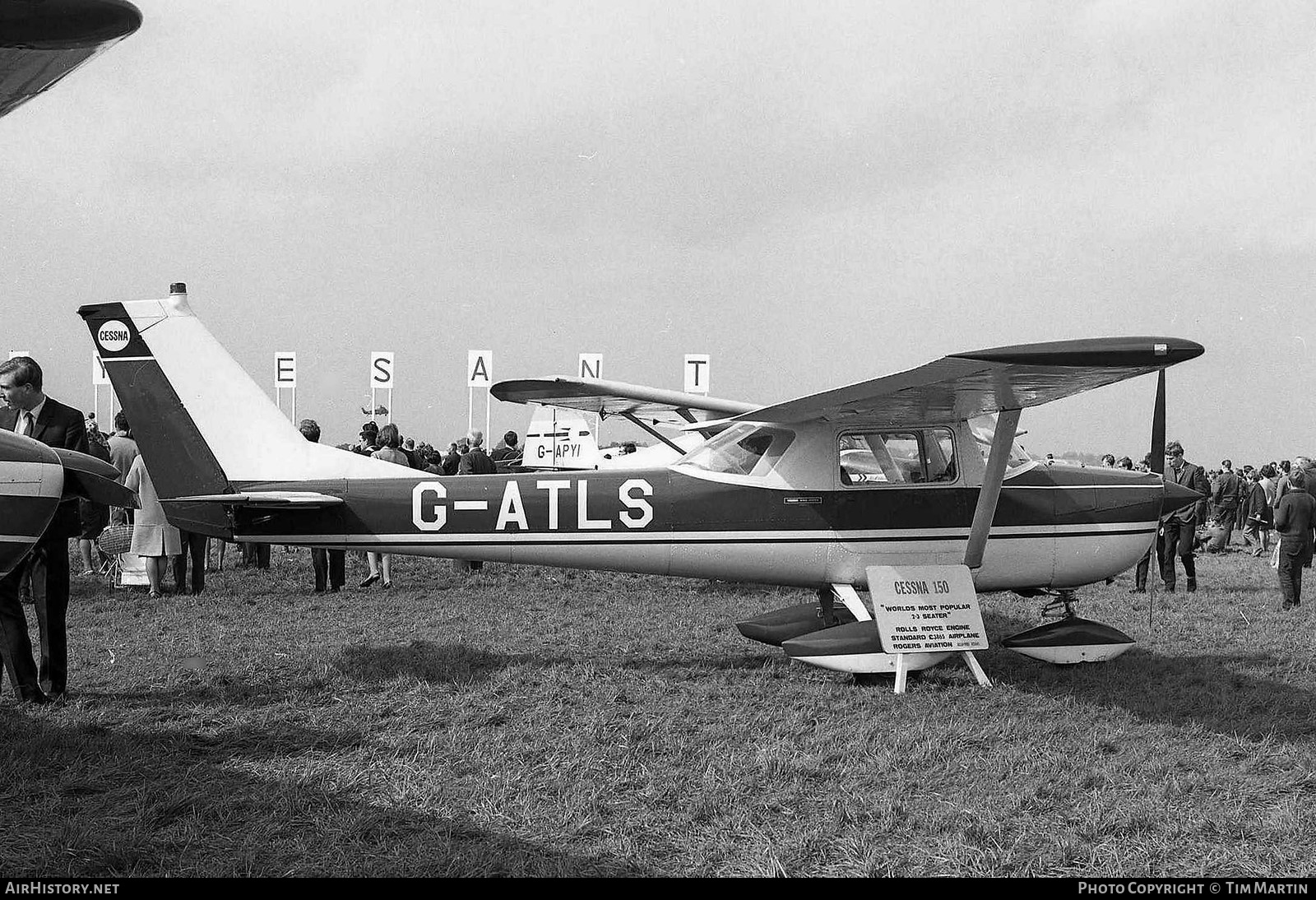 Aircraft Photo of G-ATLS | Cessna 150F | AirHistory.net #195741