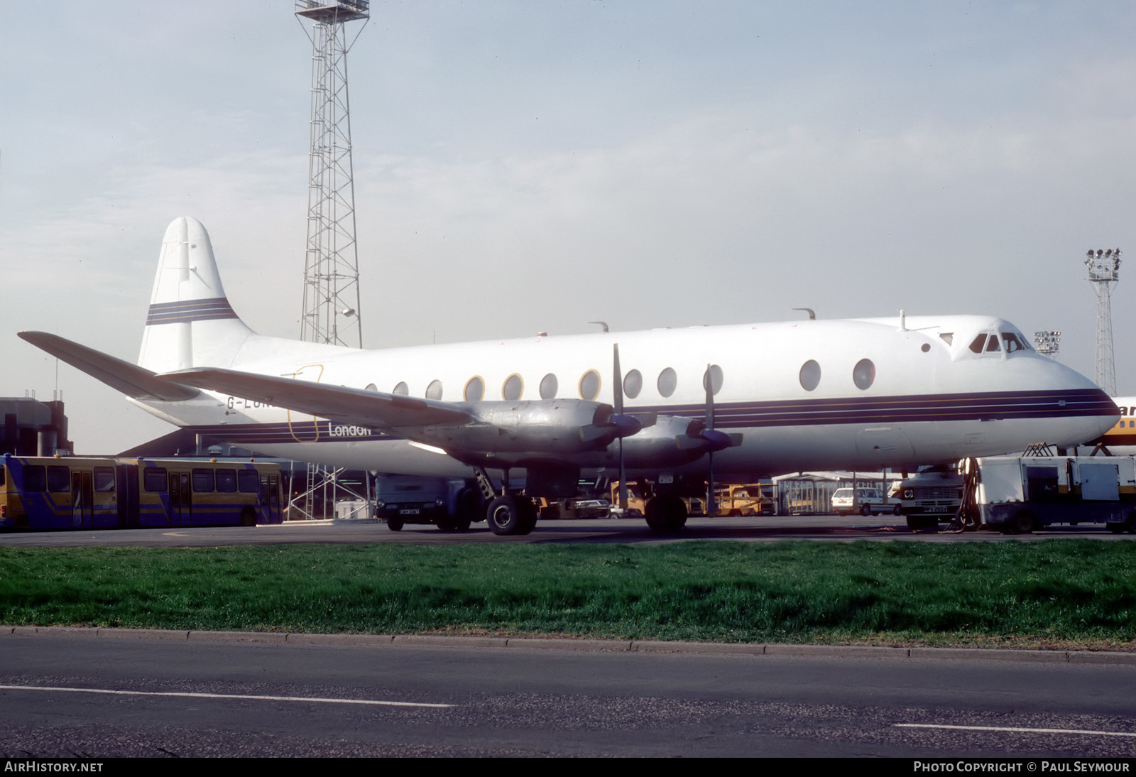 Aircraft Photo of G-LOND | Vickers 806 Viscount | London European Airways | AirHistory.net #195743