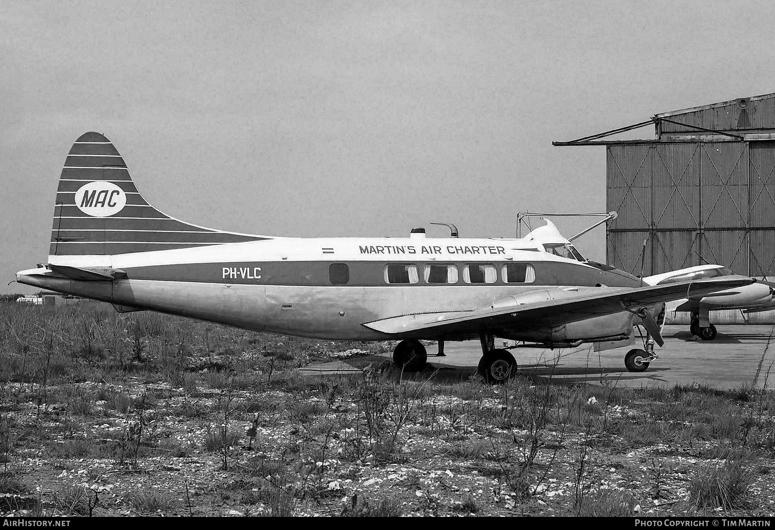 Aircraft Photo of PH-VLC | De Havilland D.H. 104 Dove 6 | Martin's Air Charter - MAC | AirHistory.net #195753