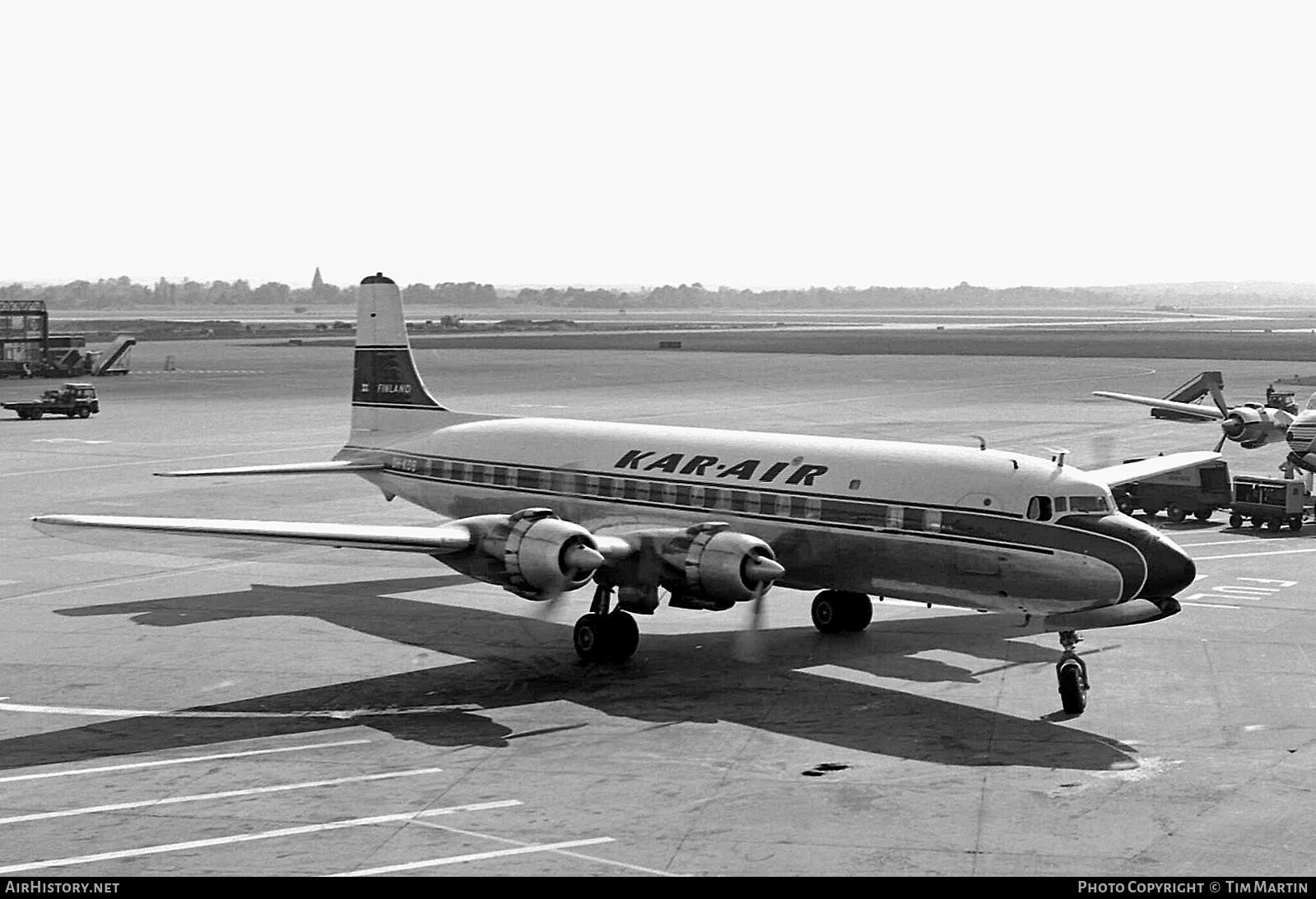 Aircraft Photo of OH-KDB | Douglas DC-6B | Kar-Air | AirHistory.net #195754