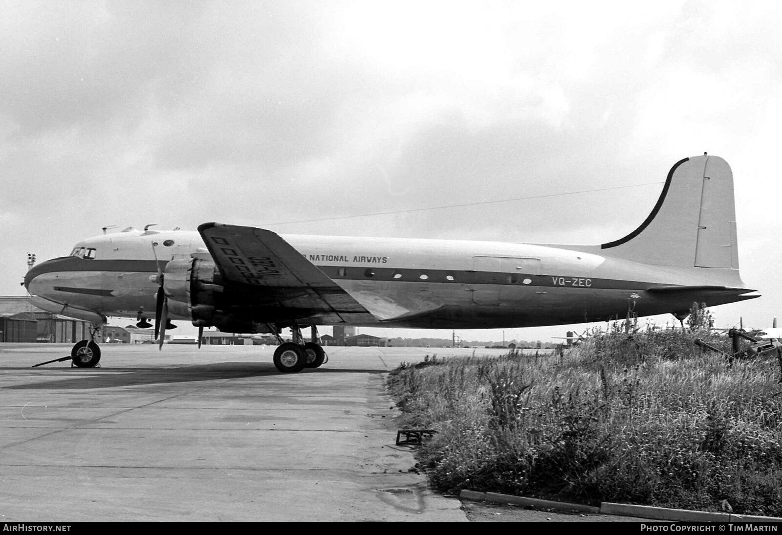 Aircraft Photo of VQ-ZEC | Douglas C-54A Skymaster | Bechuanaland National Airways | AirHistory.net #195757