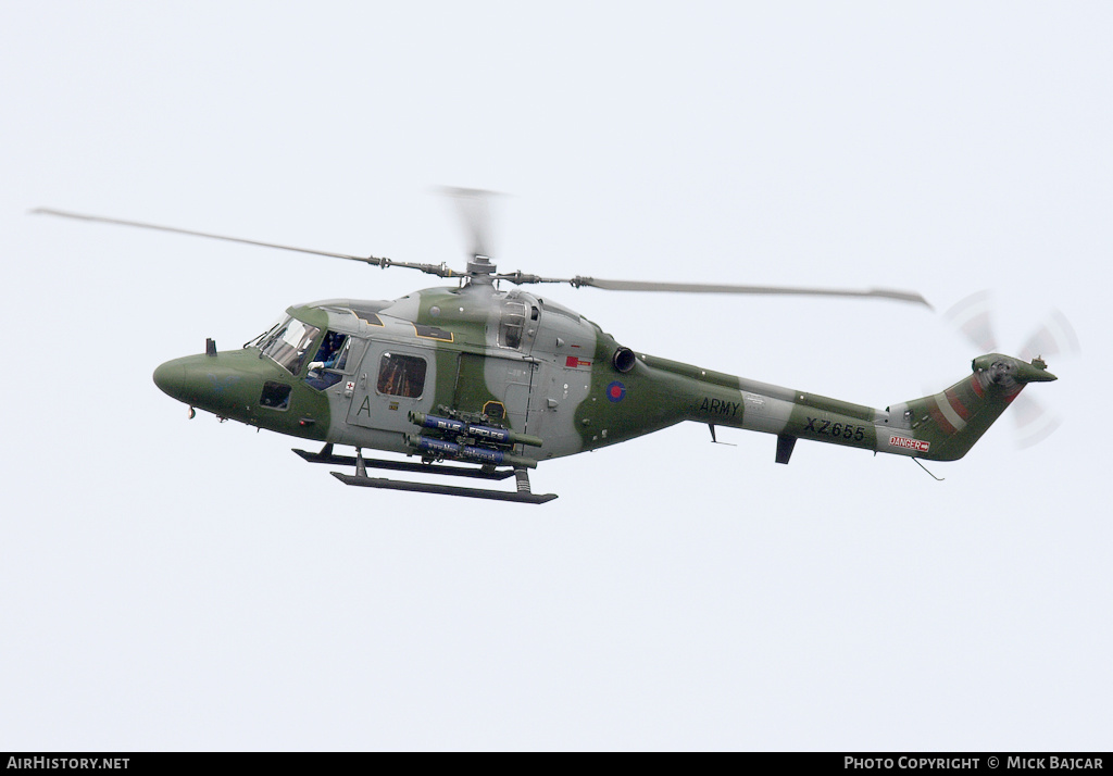 Aircraft Photo of XZ655 | Westland WG-13 Lynx AH7 | UK - Army | AirHistory.net #195760