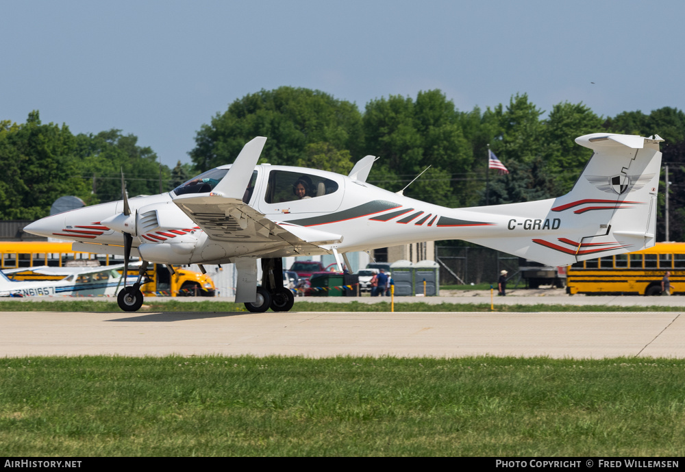 Aircraft Photo of C-GRAD | Diamond DA42-180 Twin Star | AirHistory.net #195769