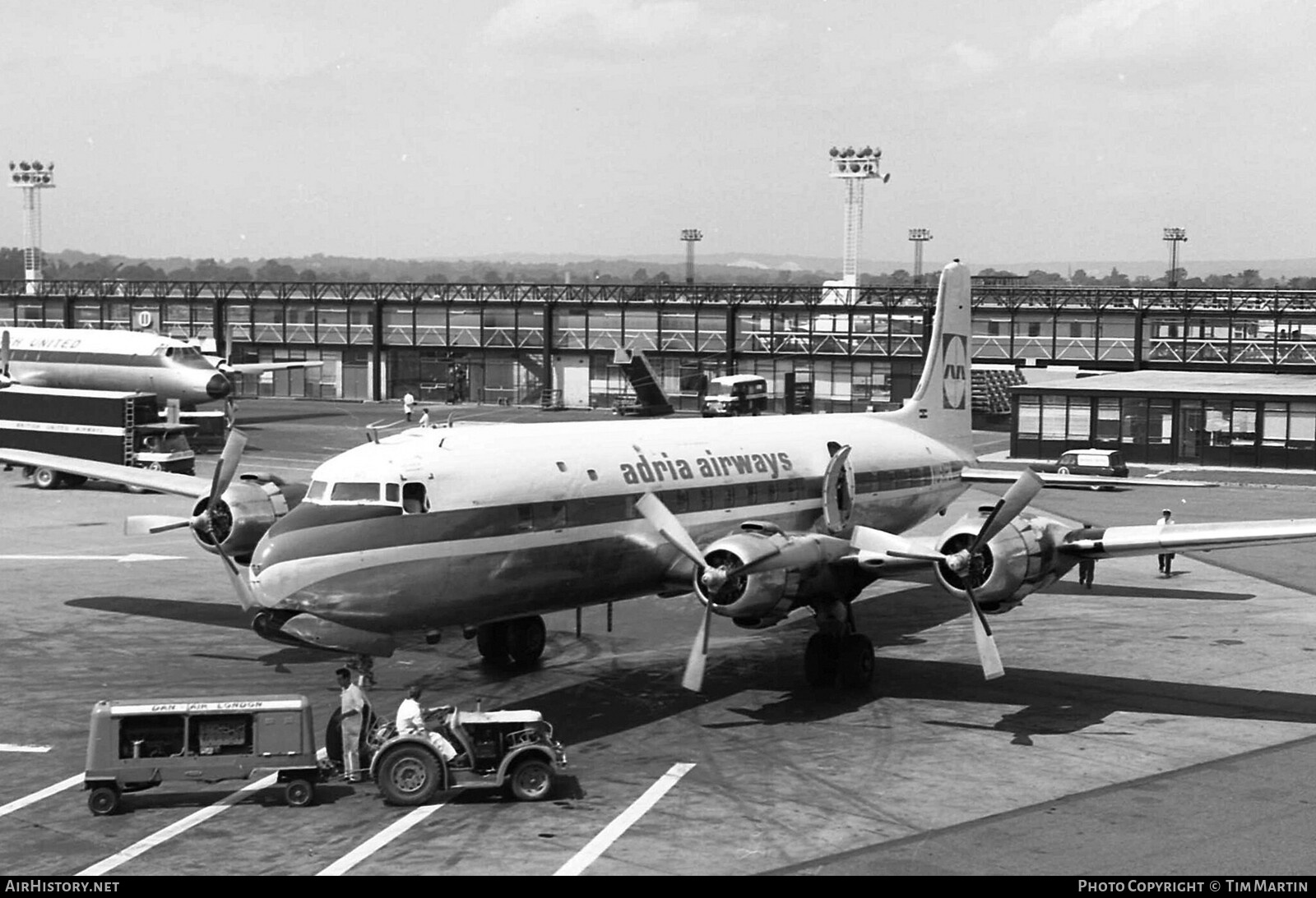 Aircraft Photo of YU-AFC | Douglas DC-6B | Adria Airways | AirHistory.net #195773