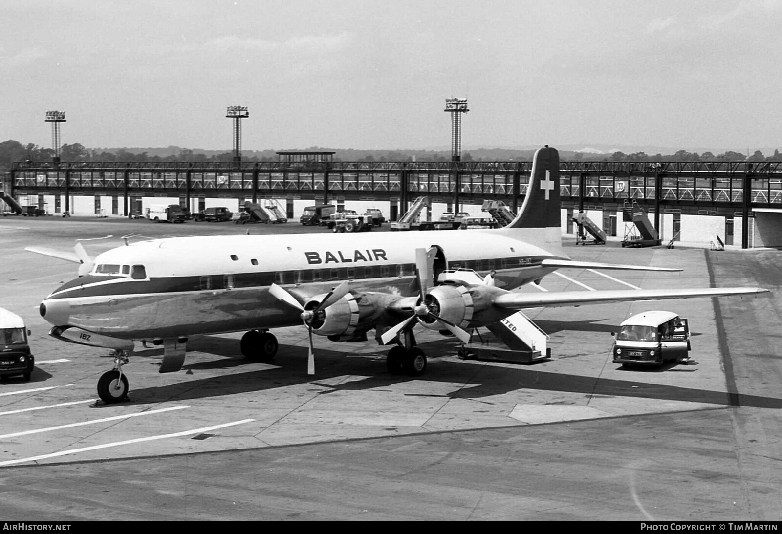 Aircraft Photo of HB-IBZ | Douglas DC-6B | Balair | AirHistory.net #195774