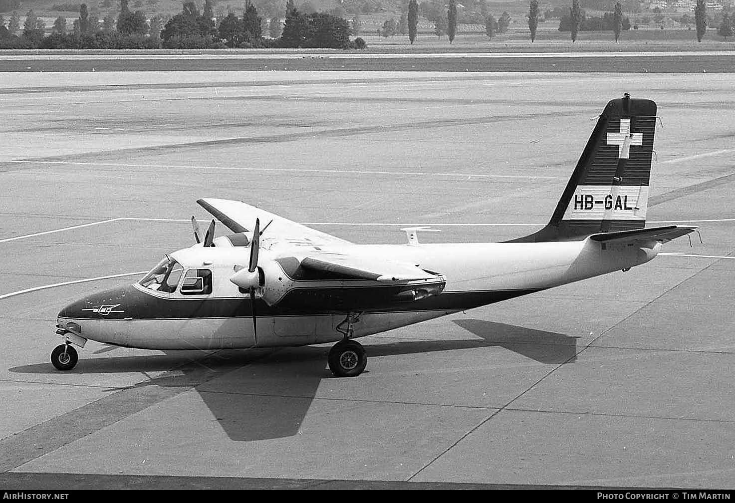 Aircraft Photo of HB-GAL | Aero Commander 680 Commander | AirHistory.net #195778
