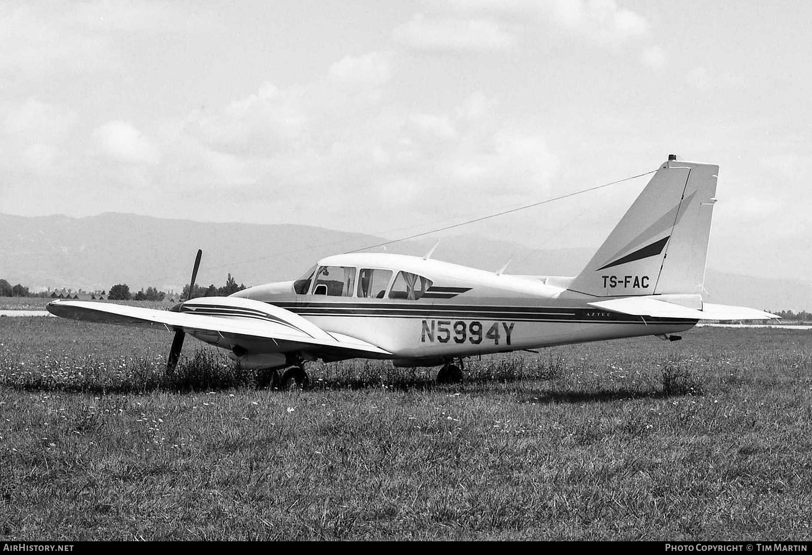 Aircraft Photo of TS-FAC | Piper PA-23-250 Aztec C | AirHistory.net #195782