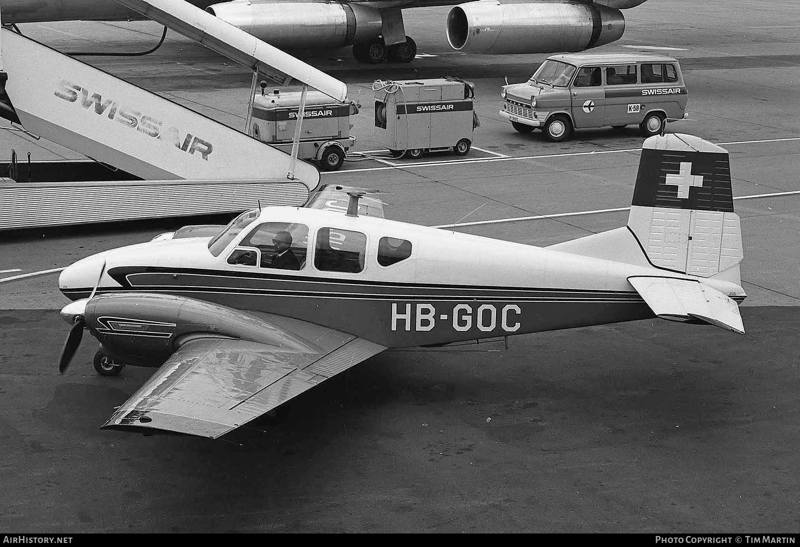 Aircraft Photo of HB-GOC | Beech 95 Travel Air | AirHistory.net #195789