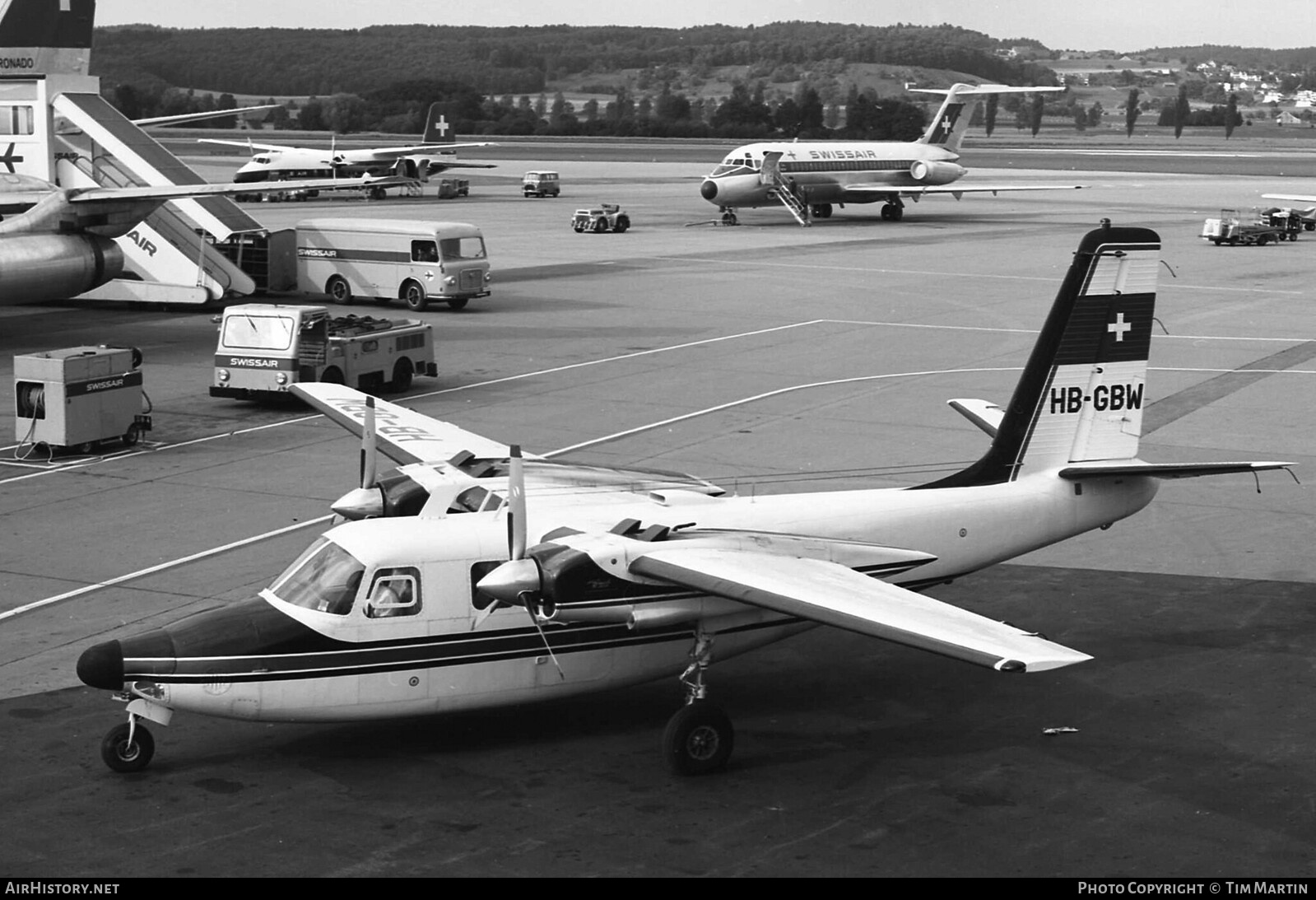 Aircraft Photo of HB-GBW | Aero Commander 680F Commander | AirHistory.net #195800