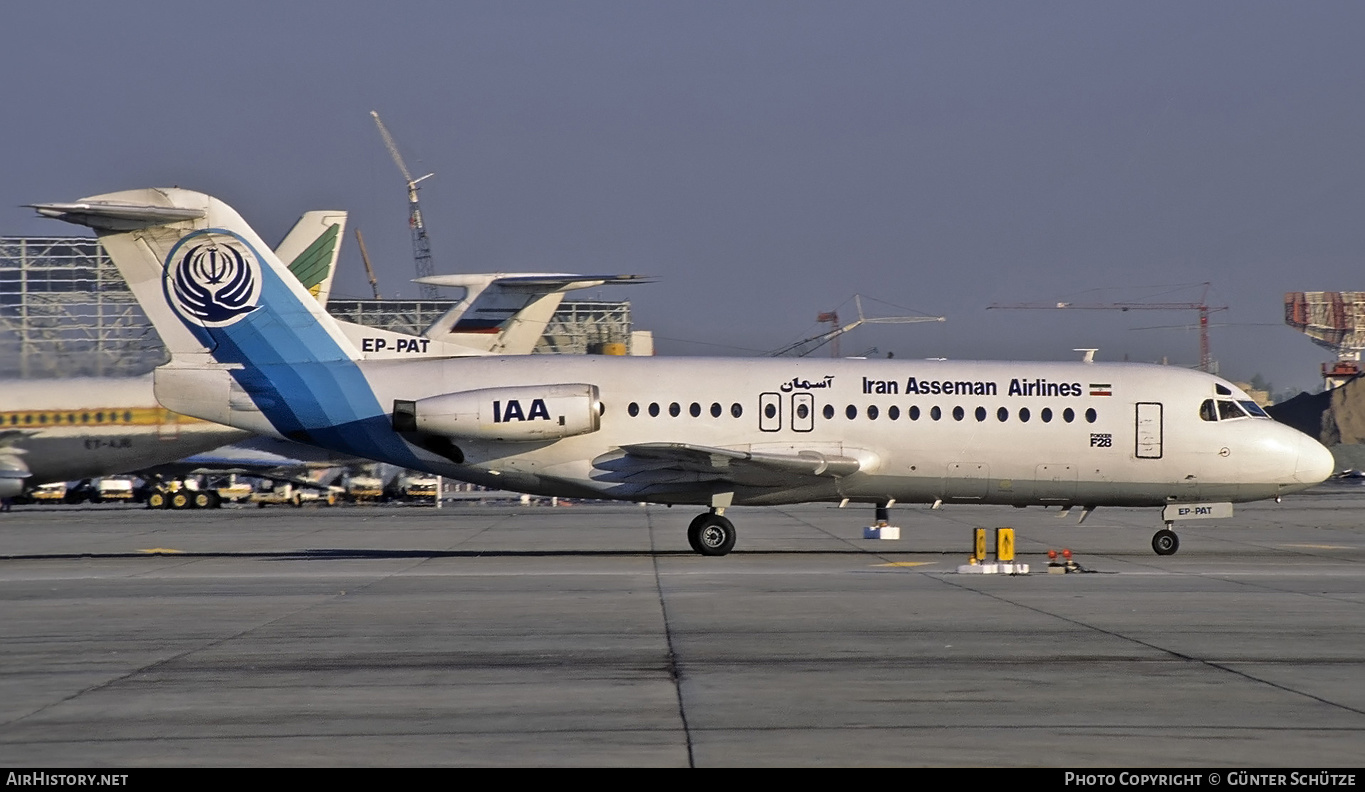 Aircraft Photo of EP-PAT | Fokker F28-4000 Fellowship | Iran Asseman Airlines | AirHistory.net #195806