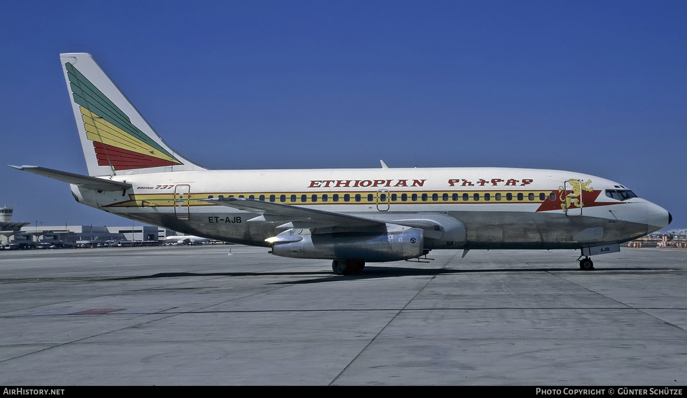 Aircraft Photo of ET-AJB | Boeing 737-260/Adv | Ethiopian Airlines | AirHistory.net #195812