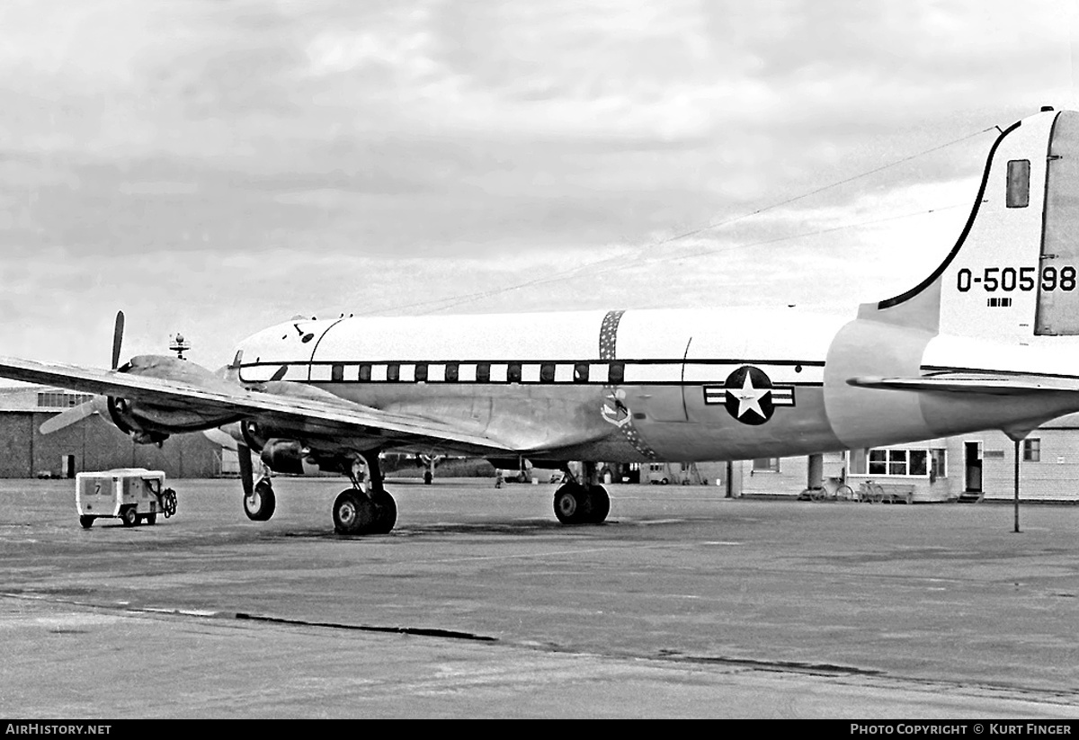 Aircraft Photo of 45-598 / 0-50598 | Douglas C-54G Skymaster | USA - Air Force | AirHistory.net #195844