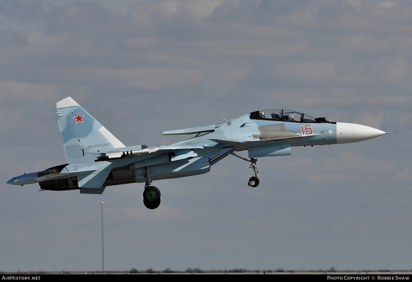 Aircraft Photo of 16 | Sukhoi Su-30SM | Russia - Air Force | AirHistory.net #195855