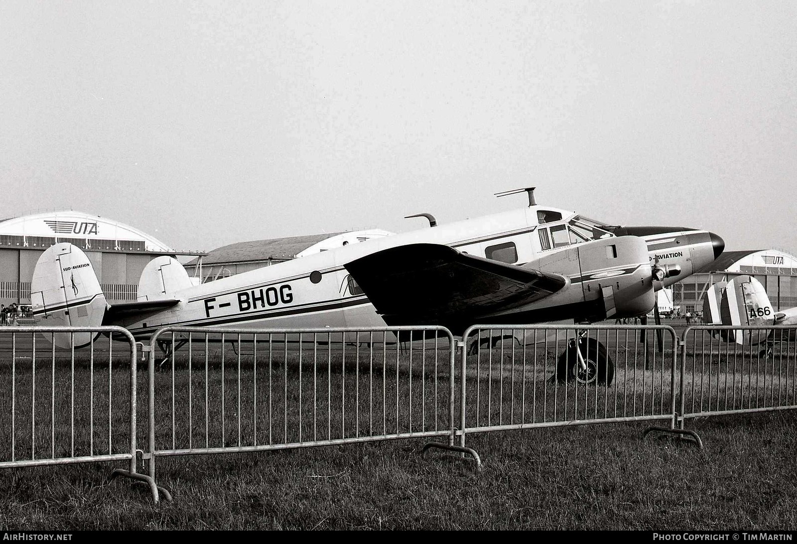Aircraft Photo of F-BHOG | Beech E18S | Sud Aviation | AirHistory.net #195879