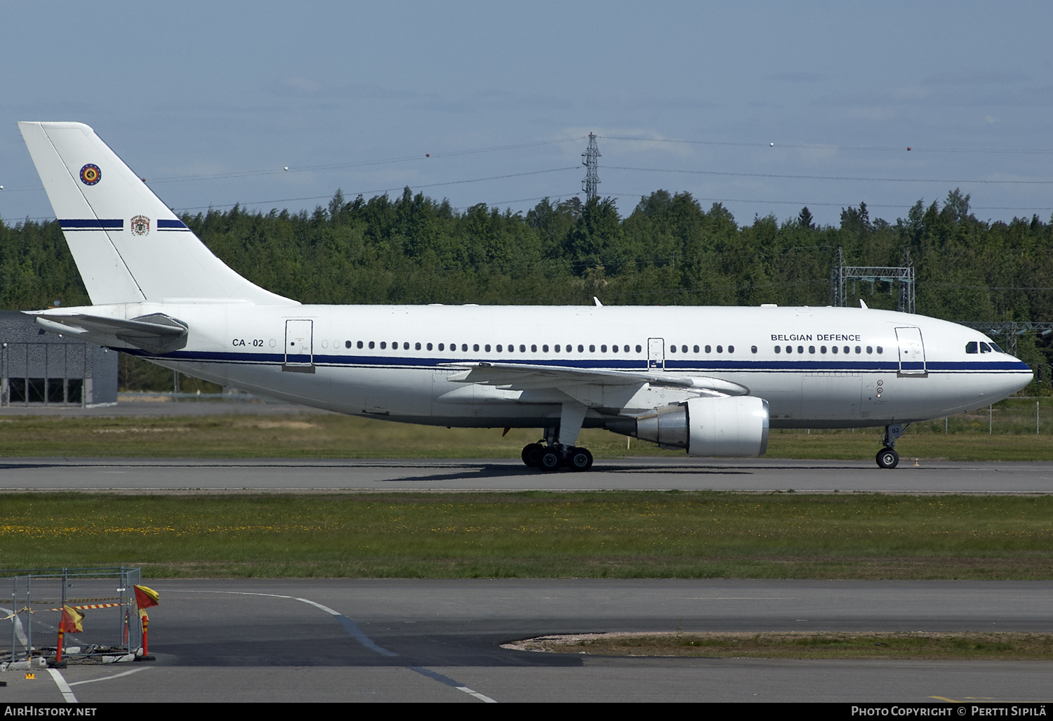 Aircraft Photo of CA-02 | Airbus A310-222 | Belgium - Air Force | AirHistory.net #195895