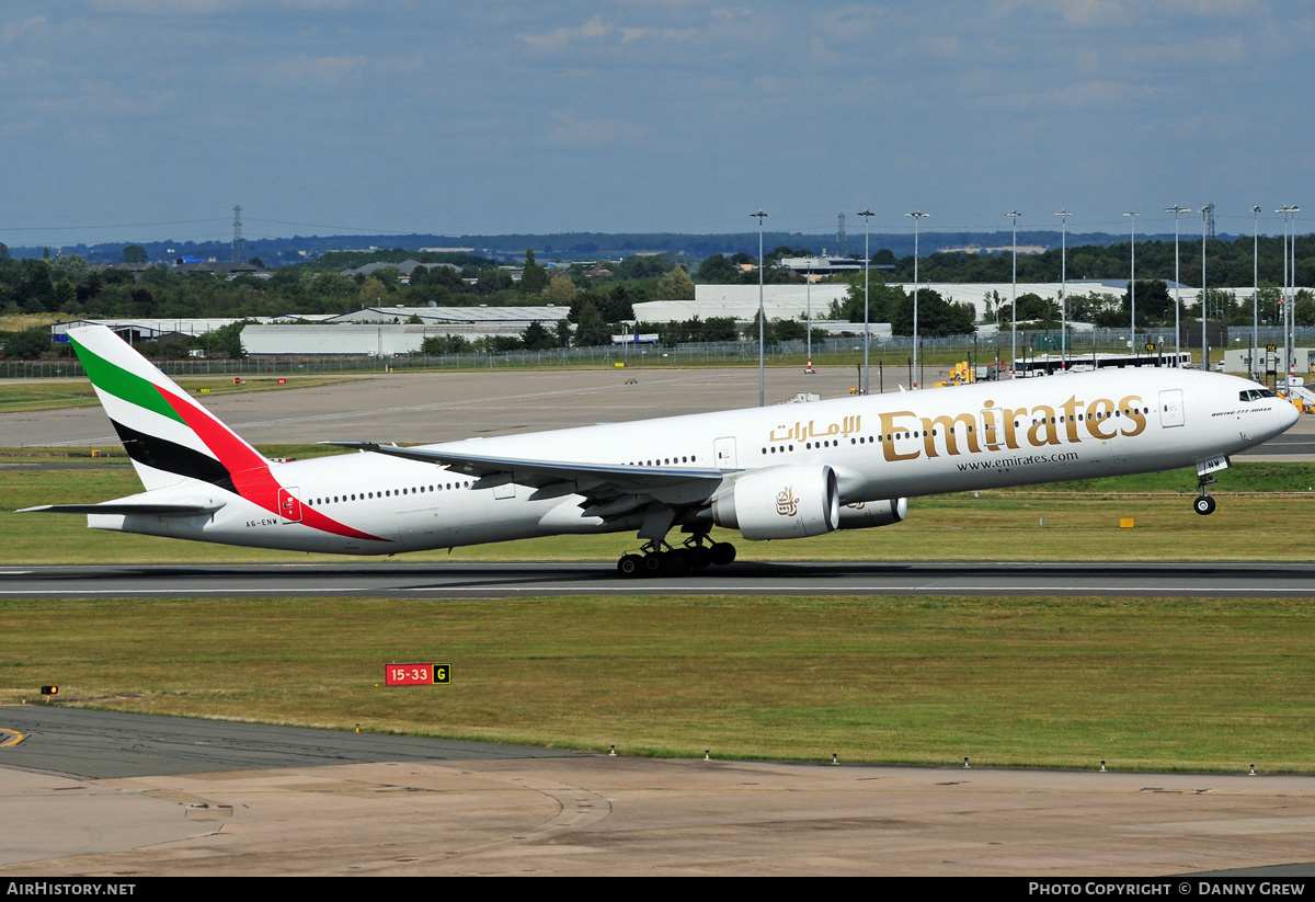 Aircraft Photo of A6-ENW | Boeing 777-31H/ER | Emirates | AirHistory.net #195898