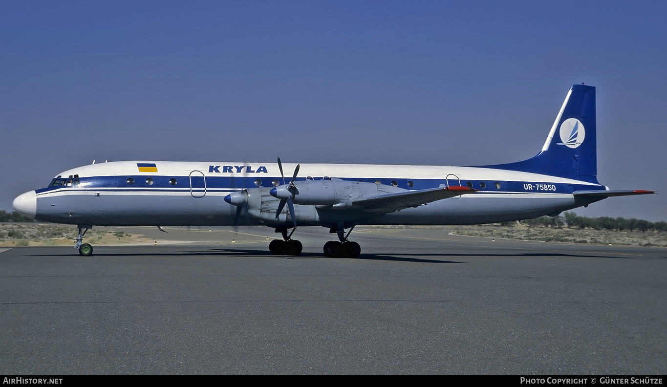 Aircraft Photo of UR-75850 | Ilyushin Il-18E | Kryla | AirHistory.net #195915