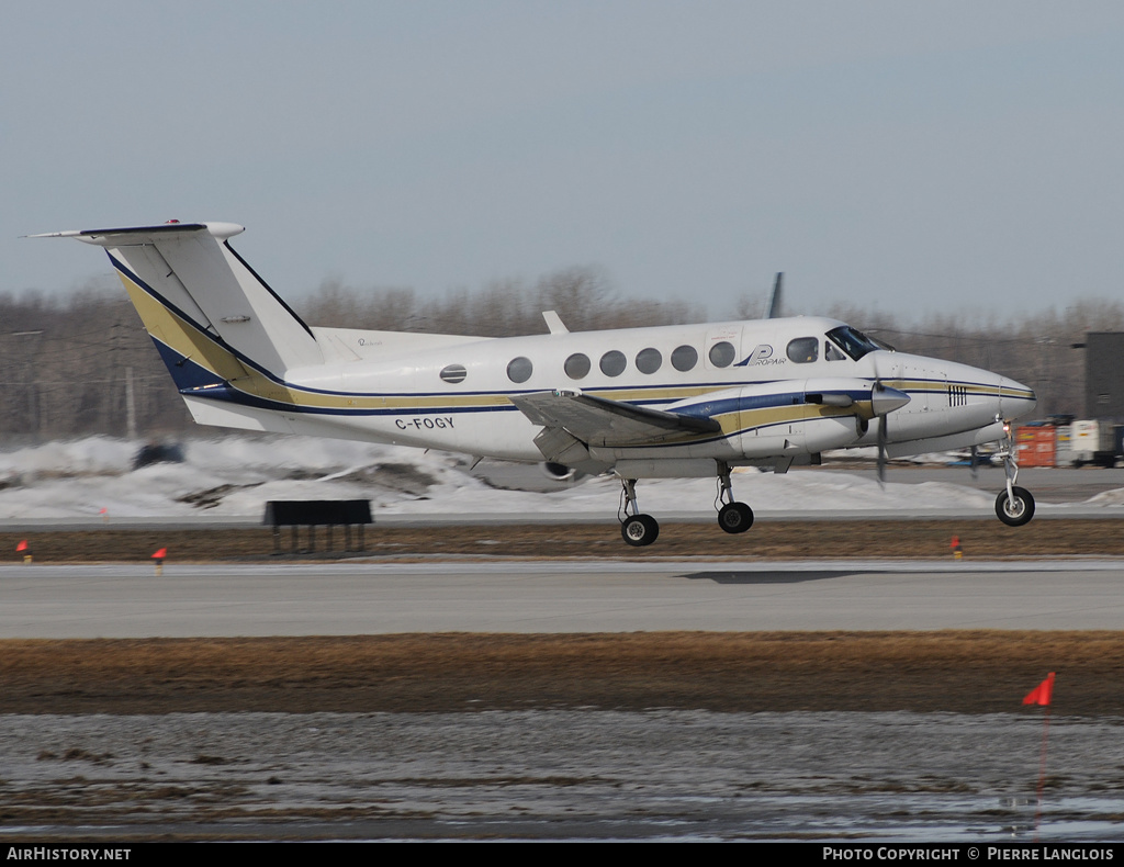 Aircraft Photo of C-FOGY | Beech 200 Super King Air | Propair | AirHistory.net #195919