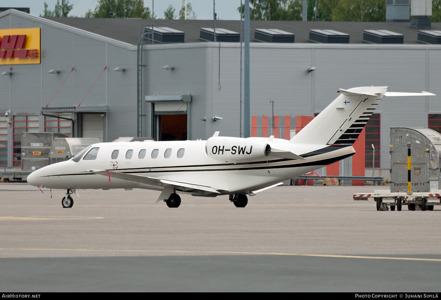 Aircraft Photo of OH-SWJ | Cessna 525A CitationJet CJ2+ | Scanwings | AirHistory.net #195924