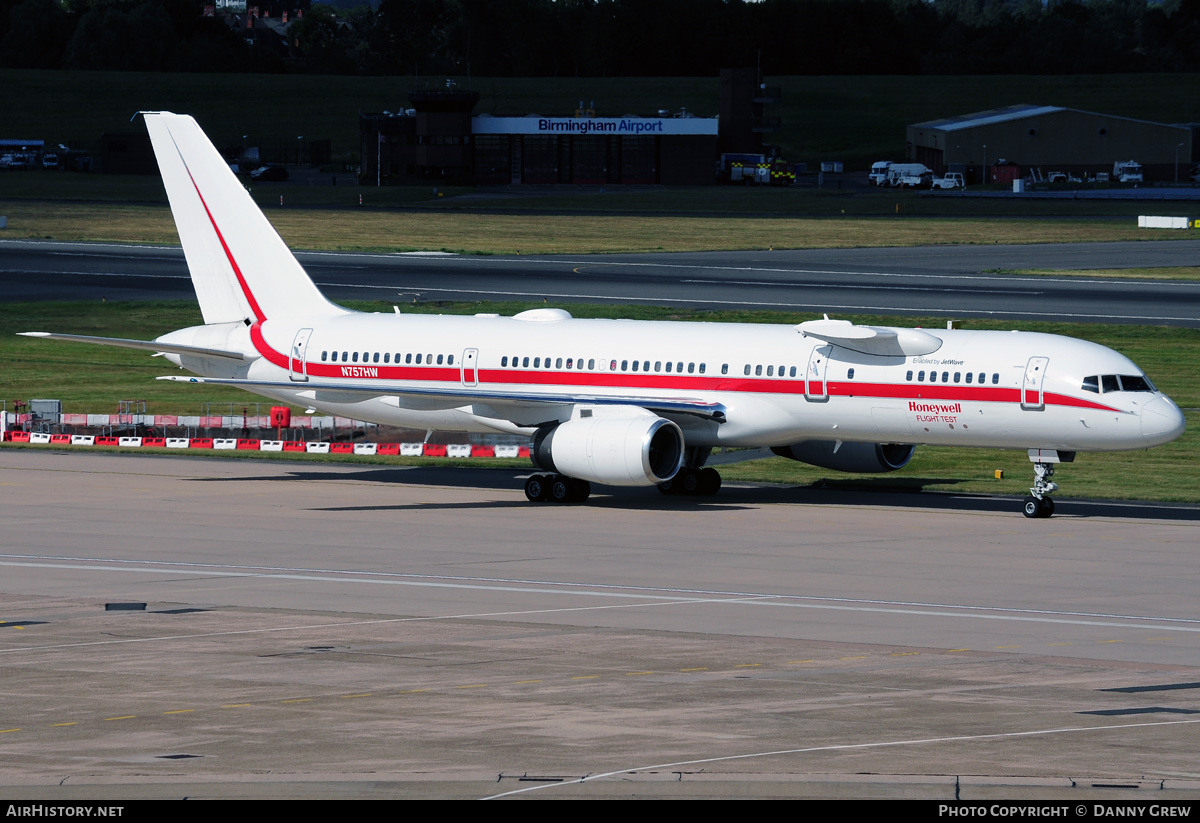 Aircraft Photo of N757HW | Boeing 757-225 | Honeywell Flight Test | AirHistory.net #195935