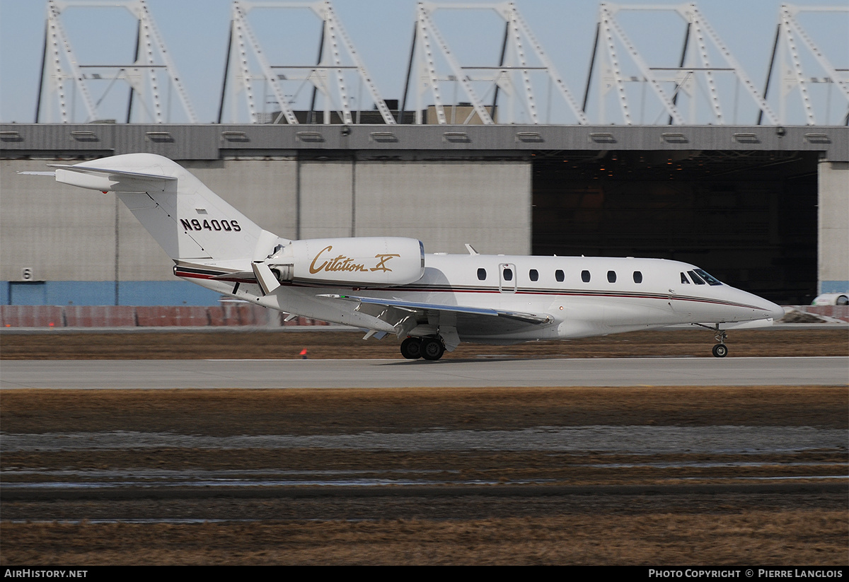 Aircraft Photo of N940QS | Cessna 750 Citation X | AirHistory.net #195948