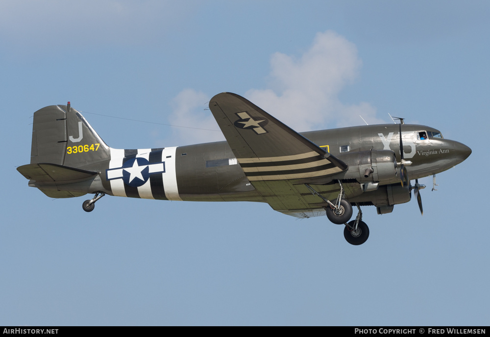 Aircraft Photo of N62CC / 330647 | Douglas DC-3(C) | USA - Air Force | AirHistory.net #195957