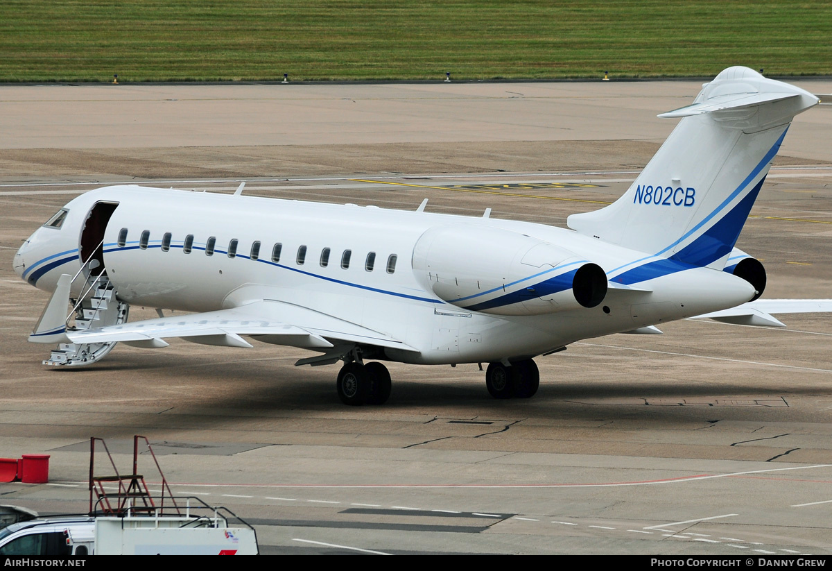 Aircraft Photo of N802CB | Bombardier Global Express (BD-700-1A10) | AirHistory.net #195979