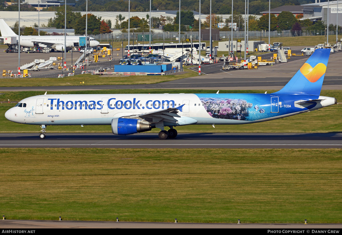 Aircraft Photo of G-TCDA | Airbus A321-211 | Thomas Cook Airlines | AirHistory.net #195997