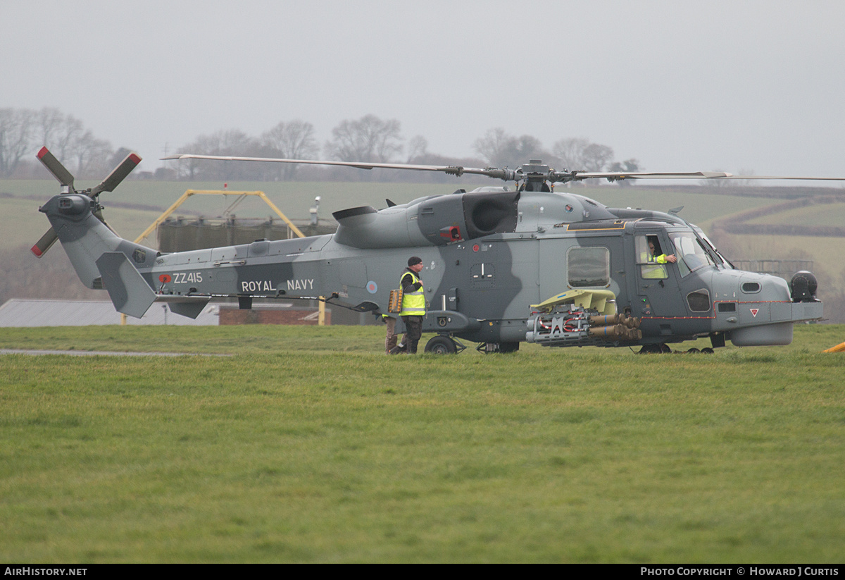 Aircraft Photo of ZZ415 | AgustaWestland AW-159 Wildcat HMA2 | UK - Navy | AirHistory.net #196000