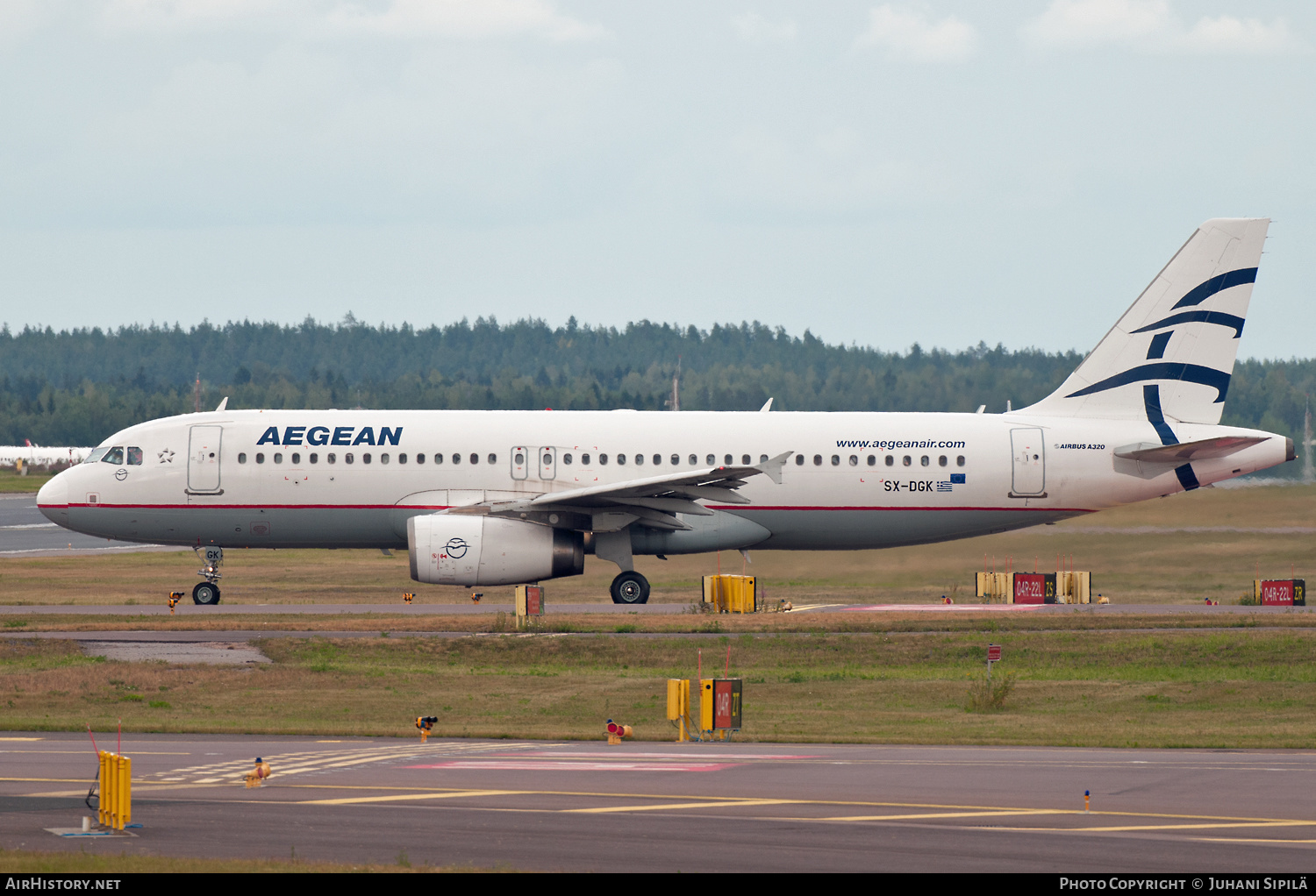 Aircraft Photo of SX-DGK | Airbus A320-232 | Aegean Airlines | AirHistory.net #196001