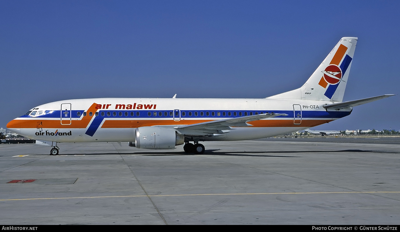Aircraft Photo of PH-OZA | Boeing 737-3L9 | Air Malawi | AirHistory.net #196012