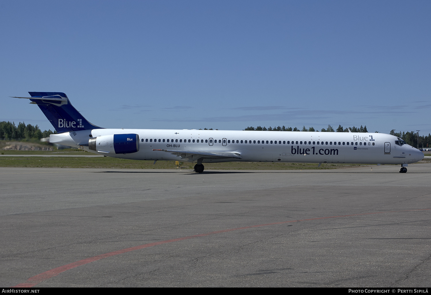 Aircraft Photo of OH-BLU | McDonnell Douglas MD-90-30 | Blue1 | AirHistory.net #196014
