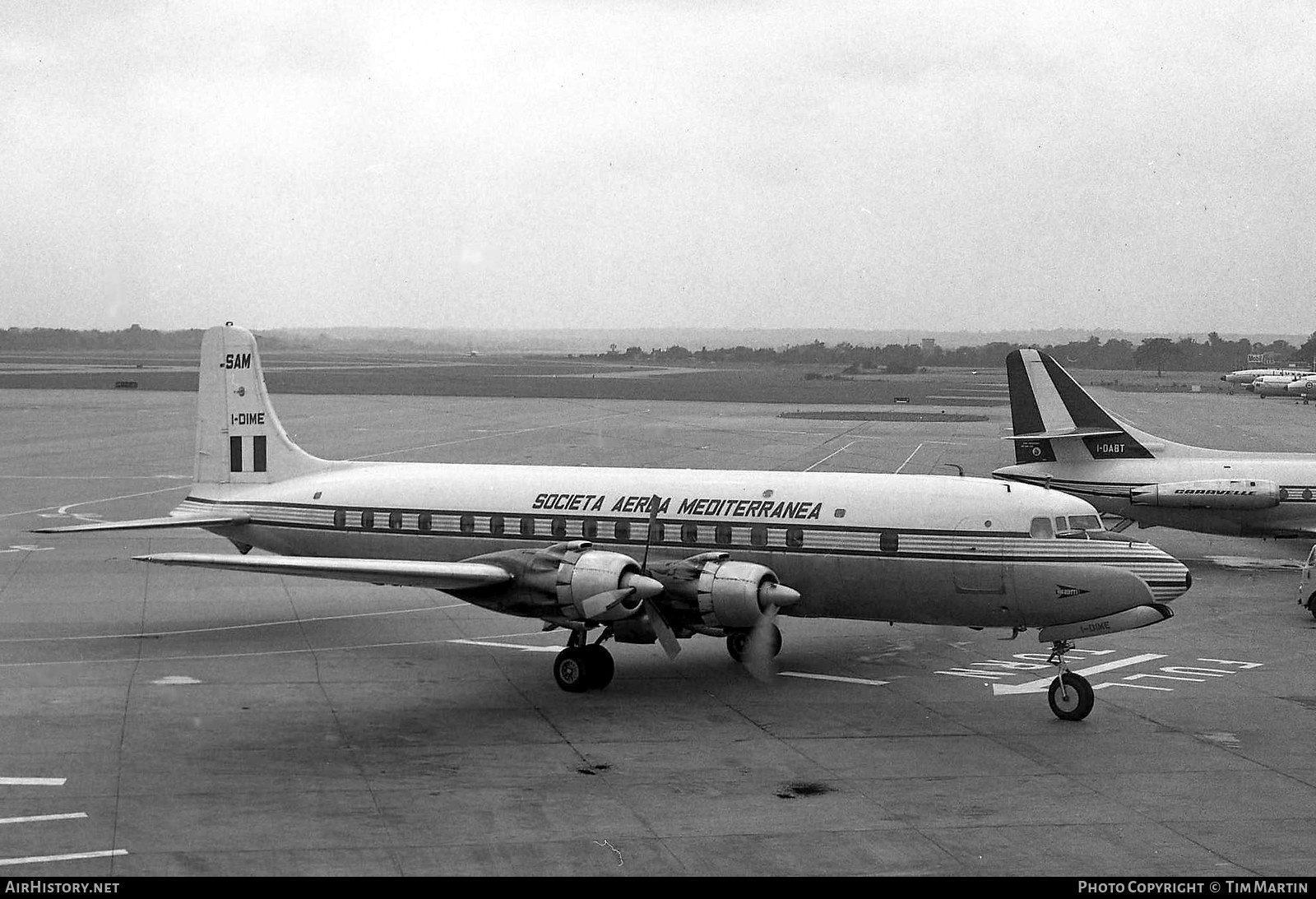 Aircraft Photo of I-DIME | Douglas DC-6B | Società Aerea Mediterranea - SAM | AirHistory.net #196017